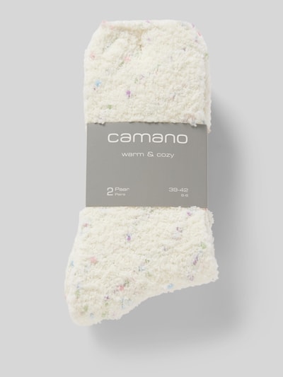 camano Socken aus Teddyfell Modell 'POMPOM' Sand 3