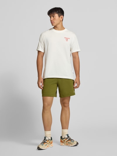 New Balance Sweatshorts aus Baumwoll-Mix Modell 'FRENCH' Gruen 1