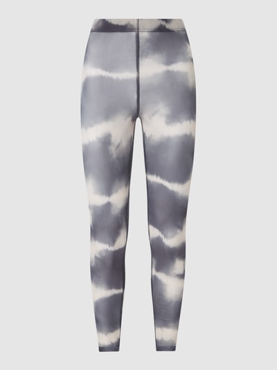 Neo Noir Legging in batiklook Antraciet - 1