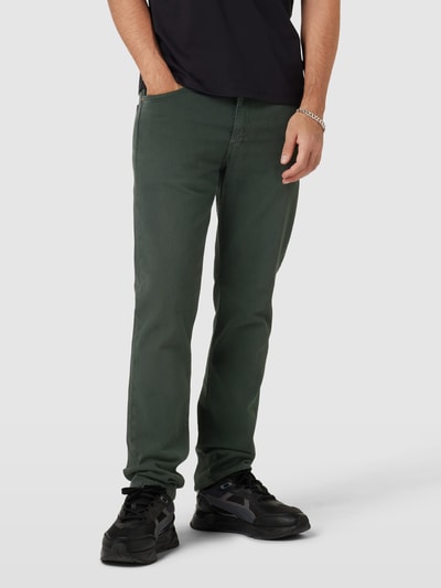 Levi's® Jeans mit 5-Pocket-Design Modell 'ALGAE' Dunkelgruen 4