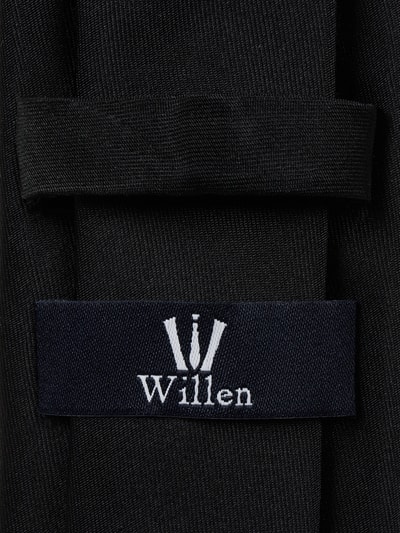 Willen Krawatte aus Seide (6,5 cm) Black 2