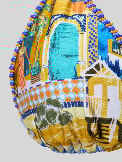 Shiwi Bikini-Oberteil mit rückseitiger Schnürung Modell 'Bindi' Blau 2