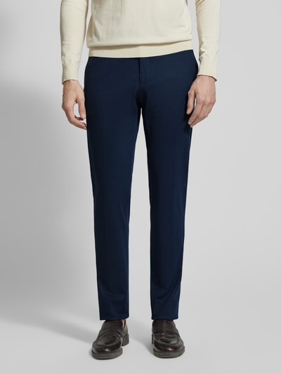 Manuel Ritz Slim fit Pak met 2-knoops colbert Marineblauw - 6