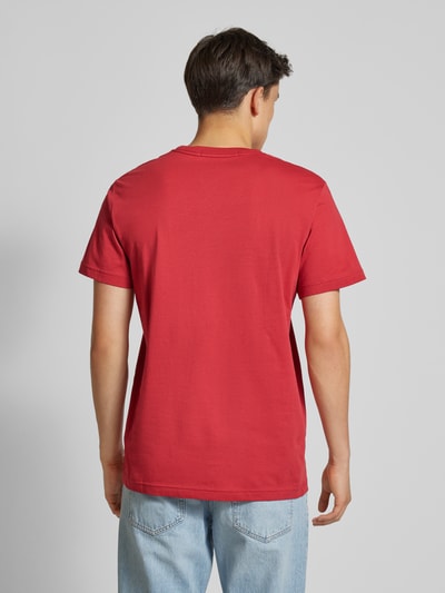Calvin Klein Jeans T-shirt met ronde hals Rood - 5