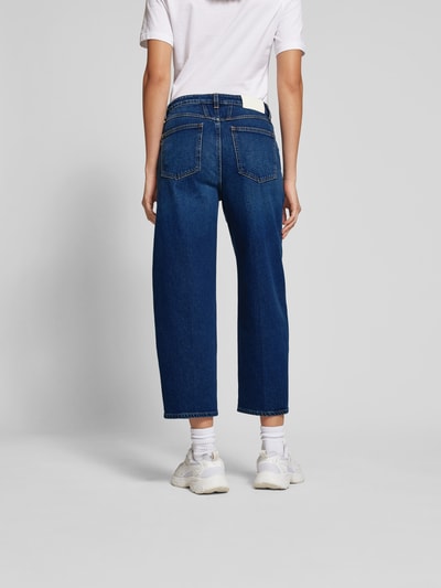 Closed Balloon Fit Jeans mit Kontrastnähten Dunkelblau 5