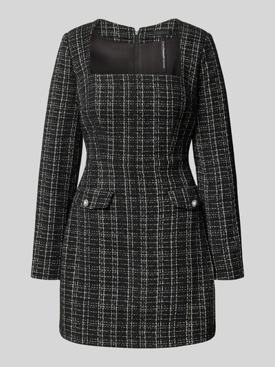 Guess Mini-jurk met vierkante hals, model 'SANDRA' Zwart - 2