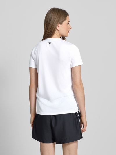 Under Armour T-shirt z nadrukiem z logo Biały 5
