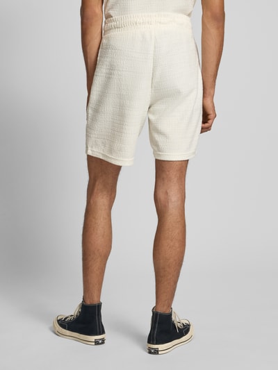 Redefined Rebel Sweatshorts met ritszakken, model 'ROBIN' Offwhite - 5