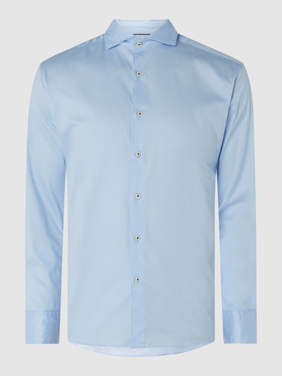 Eterna Zakelijk regular fit overhemd van twill Bleu - 2