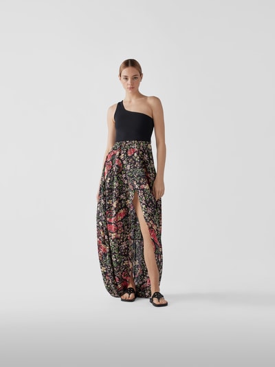 Tory Burch Zehentrenner mit Logo-Motiv Schwarz 1
