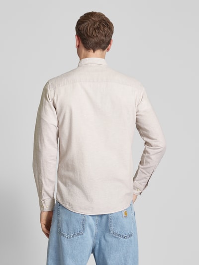 Jack & Jones Vrijetijdsoverhemd met knoopsluiting Beige - 5