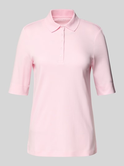 Christian Berg Woman Poloshirt met korte knoopsluiting Lichtroze - 2