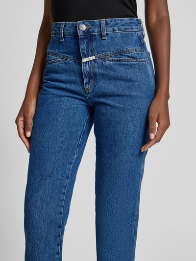Closed Straight Fit Jeans mit Logo-Patch Jeansblau 3