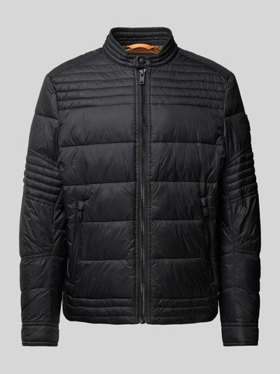 BOSS Orange Steppjacke mit Reißverschlusstaschen Modell 'Ostreet' Black 2