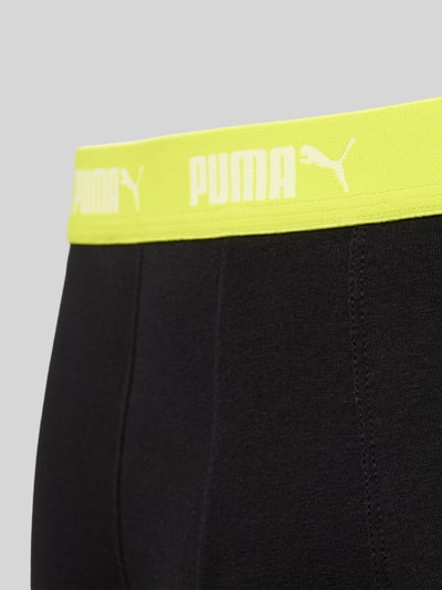 PUMA Boxershort met elastische logoband in een set van 4 stuks  - 2