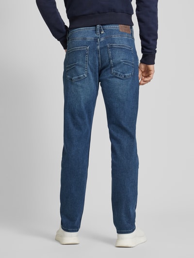 s.Oliver BLACK LABEL Slim fit jeans in 5-pocketmodel, model 'Nelio' Marineblauw - 5