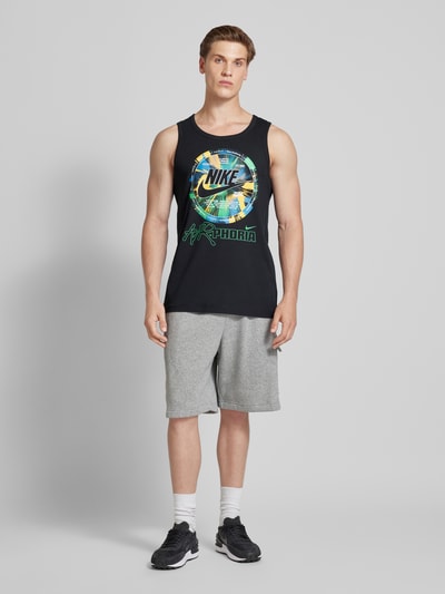 Nike Tanktop met labelprint Zwart - 1