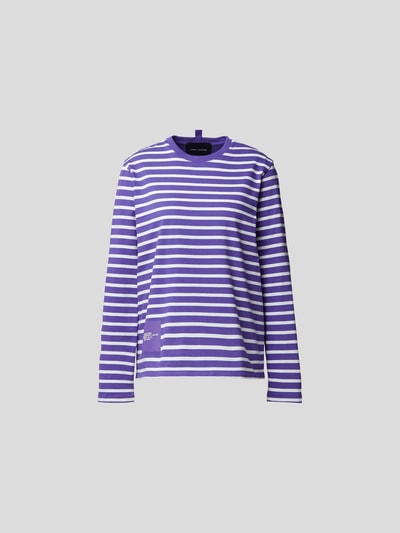 Marc Jacobs Longsleeve mit Streifenmuster Lila 2