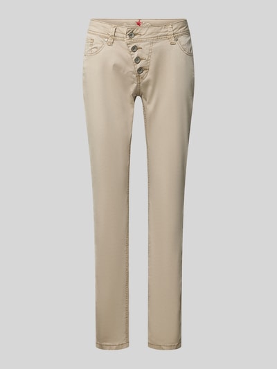 Buena Vista Slim Fit Jeans in verkürzter Passform Modell 'Malibu 7/8' Beige 2