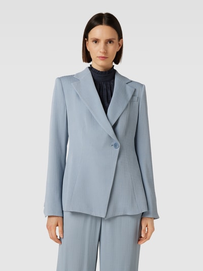 Emporio Armani Blazer mit Knopfverschluss Hellblau 4