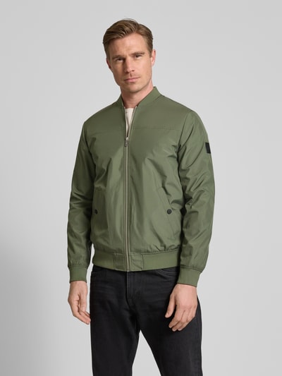 Matinique Blouson mit Reißverschluss Modell 'clay' Oliv 4