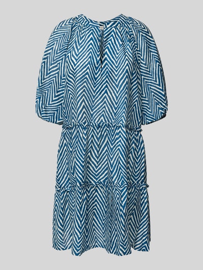 Barts Sukienka mini z falbanami model ‘ADELIU’ Niebieski 2