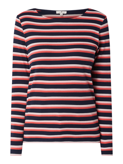 Tom Tailor Longsleeve mit Streifenmuster Marine 2