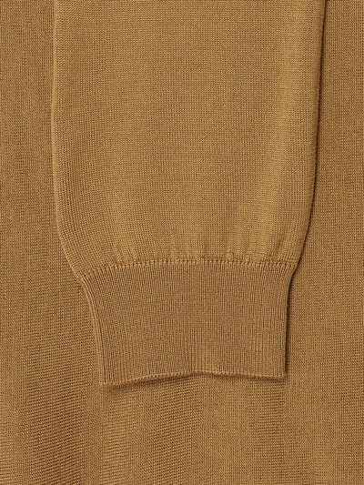 HUGO Pullover aus Schurwolle Modell 'San Cedrik' Beige 4