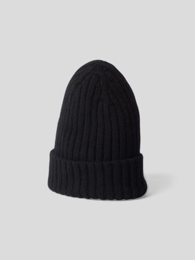 Le Bonnet Beanie mit Brand-Detail Schwarz 2