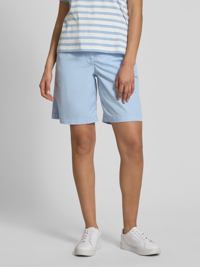 Tommy Hilfiger Relaxed Fit Chinoshorts aus Baumwoll-Mix Hellblau 4