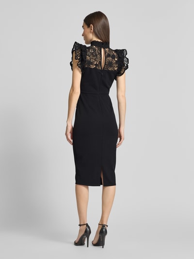 Lipsy Cocktailkleid mit Spitzenbesatz Black 5