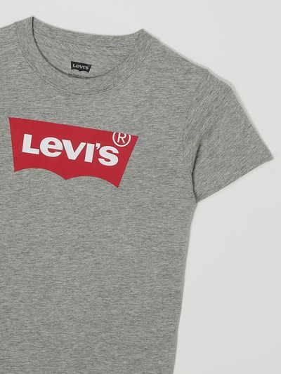 Levi’s® Kids T-shirt z logo  Średnioszary melanż 2