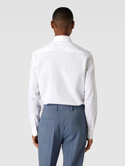 CK Calvin Klein Slim Fit Business-Hemd mit Kentkragen Modell 'POPLIN' Weiss 5