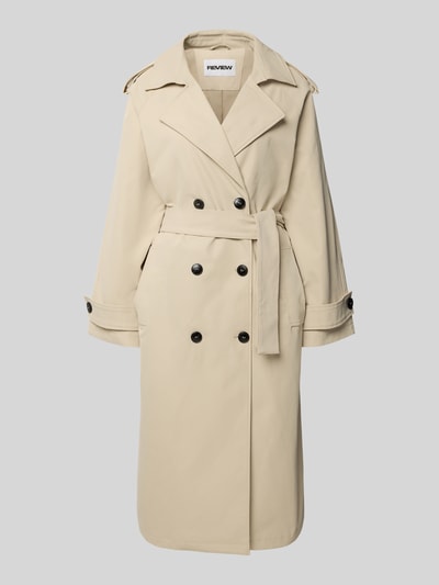 REVIEW Anna von Klinski x REVIEW Trenchcoat Mantel Beige 2