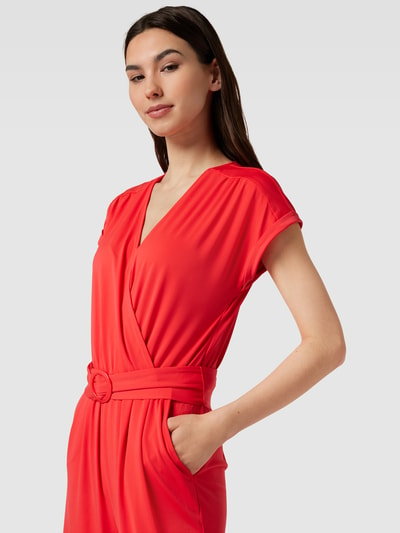 Betty Barclay Jumpsuit in wikkellook Rood - 3