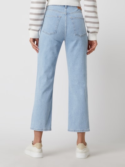 Marc O'Polo Straight fit jeans met stretch, model 'Linde' Jeansblauw - 5