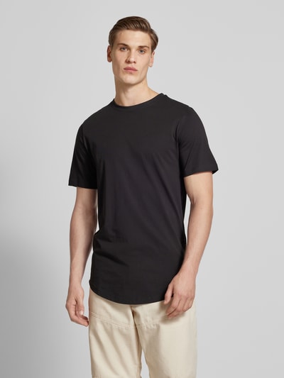 Jack & Jones T-Shirt in unifarbenem Design im 3er-Pack Weiss 4
