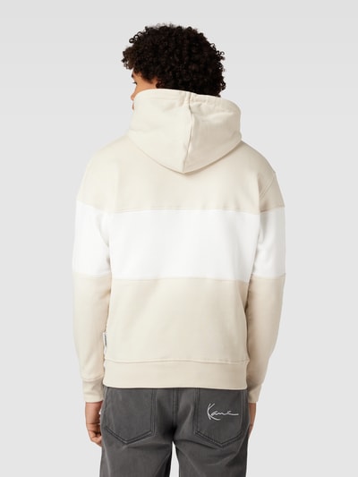 Jack & Jones Hoodie met labelprint, model 'LAKEWOOD' Beige - 5