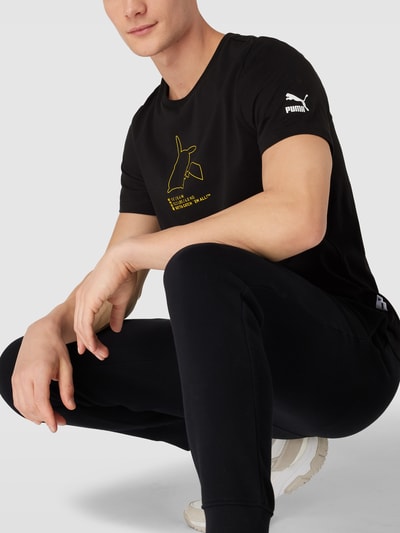 PUMA PERFORMANCE T-shirt met Pokémon©-print Zwart - 3