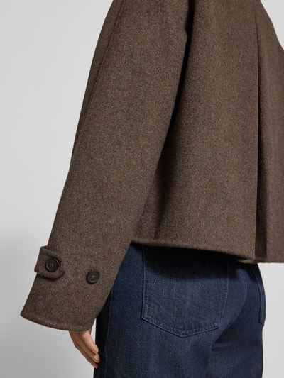 OPUS Jacke aus Woll-Mix Modell 'Haili' Hellbraun 3