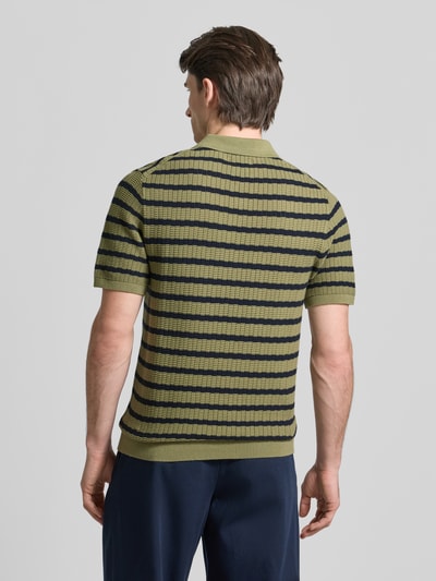 MCNEAL Poloshirt mit Polokragen und kurzer Knopfleiste Lind 5