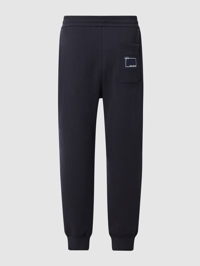 ARMANI EXCHANGE Sweatpants met steekzakken, model 'TROUSER' Marineblauw - 3