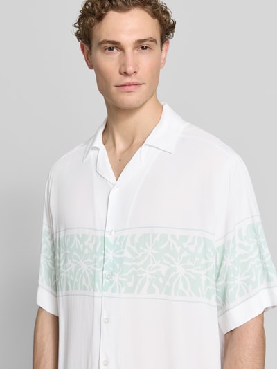 BOSS Orange Regular Fit Freizeithemd aus reiner Viskose Modell 'LAPISY' Weiss 3
