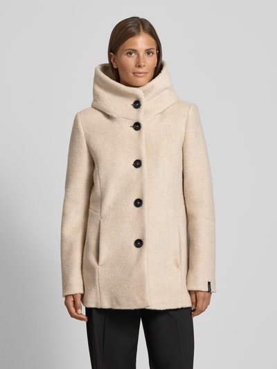 Milo Coats Regular Fit Jacke mit Woll-Anteil Modell 'JESSE' Offwhite 4