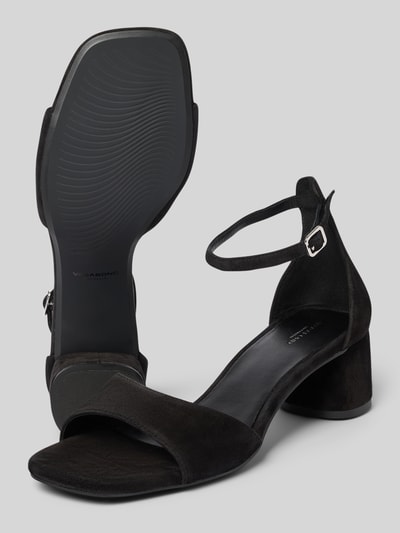 Vagabond Ledersandalette mit Blockabsatz Modell 'Piper' Black 4