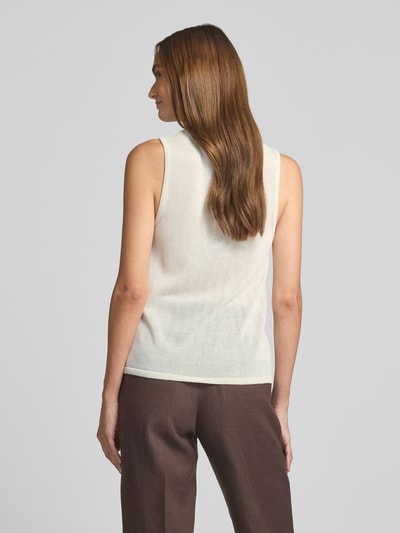 Selected Loose Fit Top aus Viskose-Mix Modell 'MOON' Ecru 5