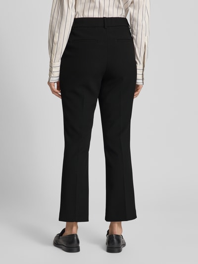 OPUS PANTS Flared stoffen broek met steekzakken, model 'Luane' Zwart - 5