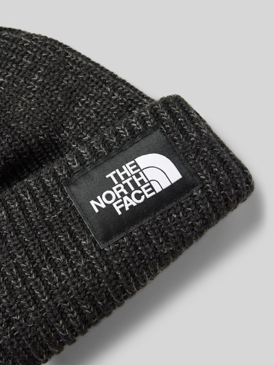 The North Face Czapka beanie z detalem z logo Czarny 2