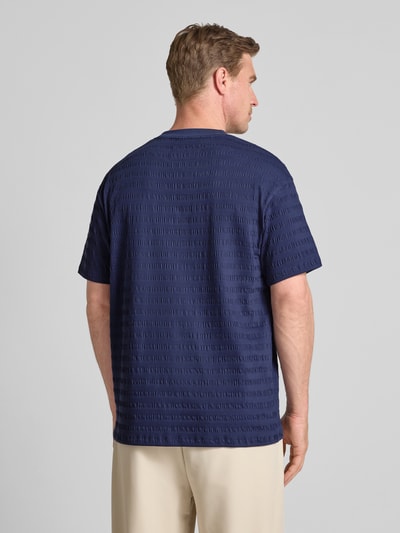 Scotch & Soda T-Shirt mit Brusttasche Rauchblau 5