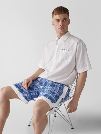 Iro Shorts in Bouclé-Optik Blau 6